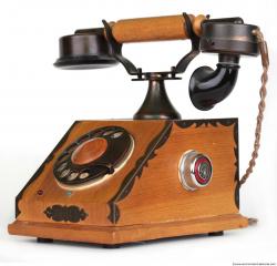 Photo Reference of Old Wooden Phone